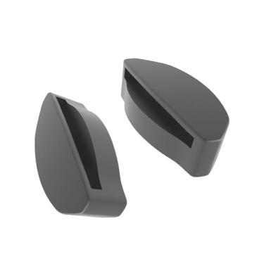 Imagem de SAUCER Almofadas de reposição para nariz Oakley Frogskins Range OO9284 | Frogskins Hybrid | HSTN OO9242 | Óculos de sol OO9242A, Ajuste asiático cinza, One Size