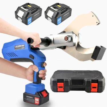 Imagem de Cortador de cabos de emergência para reparo de apagão, tesoura hidráulica de cabos 150KN-250KN, cortador de fios elétrico, ferramenta de corte de fios alimentada por bateria para cabos de cobre/c