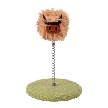 Imagem de MFMEXUL Brinquedo Dispensador de Guloseimas para Gatos, Brinquedo Educativo Compacto E Divertido com Vazamento de Comida E Alimentação Lenta para Cachorros E