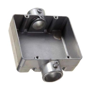 Imagem de Condulete Duplo S/rosca Medida 3/4 Alumínio Tipo C Sieg