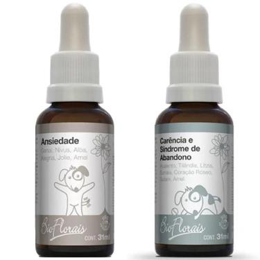 Imagem de Kit Floral Pet Cachorro Gato Ansiedade E Carência Bio Florais. Floral 