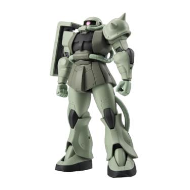 Imagem de TAMASHII NATIONS Robot Spirits Mobile Suit Gundam MS-06 Mass Production Zaku Ver. A.N.I.M.E. (Resale Version), Approx. 4.9 inches (125 mm), PVC & ABS Pre-Painted Action Figure