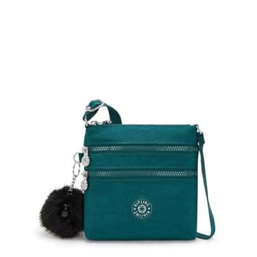 Imagem de Kipling Mini bolsa Alvar extrapequena, Verde gracioso, 6 L x 6.75 H x 1.25D