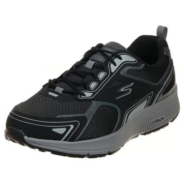 Imagem de Skechers Gorun Consistent – Tênis de corrida esportivo de desempenho para corrida e caminhada com espuma resfriada a ar, Preto/cinza, 44
