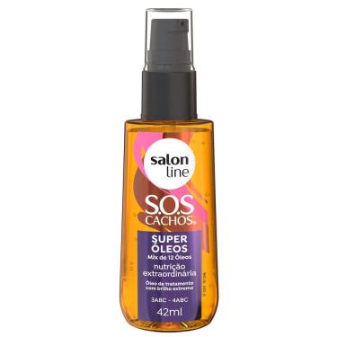 Imagem de Óleo Capilar Salon Line S.O.S Cachos Super Óleos Nutrição Extraordinária 42ml