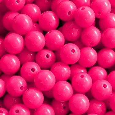Imagem de BOLINHA DE RESINA Nº 10 (20 G) - LADEIRA BIJUTERIAS, Rosa neon