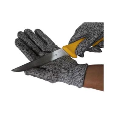 Imagem de Luva Proteção Anti-corte Profissional Segurança Tricotada - Império