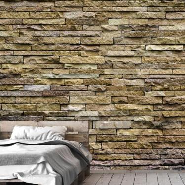 Imagem de Papel de Parede Pedras Canjiquinha Rustico Sala Adesivo - 260pcm - All