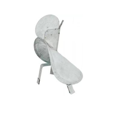 Imagem de Chapéu Chaminé Galvanizado Giratório 110mm a 130mm - Volpato