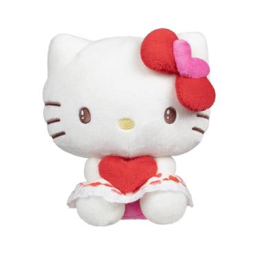Imagem de Pelúcia Hello Kitty Love de 18cm Série 2 - Hello Kitty