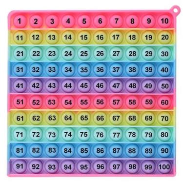 Imagem de Math Toy EK-Memory-fish P0PP Number Game 1-100 com silicone