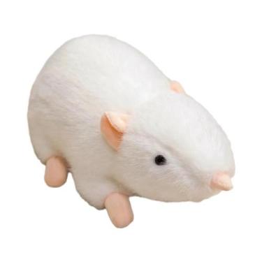 Imagem de Rato De Pelúcia Macio E Realista Para Festa, Brinquedo De Aniversário,