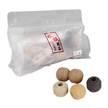 Imagem de Filtro de peixe de anel cerâmico, Nano Ball Filtro de água de meio filtrante biológico para aquário tanque de peixes