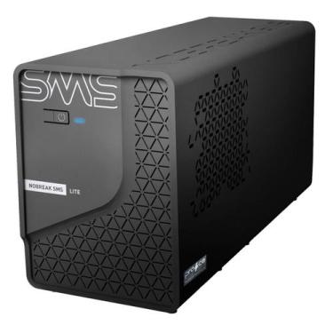 Imagem de Nobreak SMS Lite 600VA Entrada Bivolt Saída 115V 29202, Entrada Bivolt