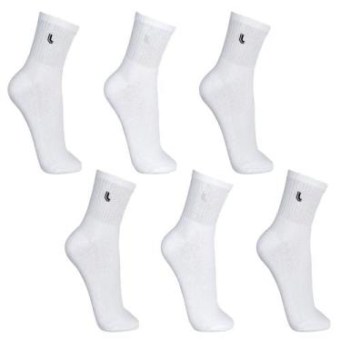 Imagem de Kit Com 6 Pares de Meia Lupo Cano Médio Masculina Sport 3245, 41-44, B