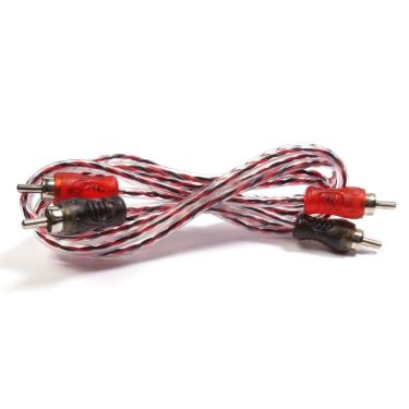 Imagem de Cabo 2 Rca Transparente 01m Automotivo Storm