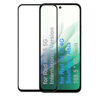 Imagem de Kepuch Protetor de Tela para Xiaomi Redmi 15 5G International Version/4G Southeast Asia 169.5mm*80.5mm - Vidro Temperado 2 Pacotes