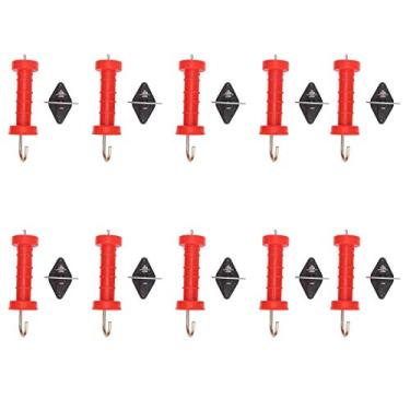 Imagem de Maçaneta de Portão, Elétrica, para Cerca Elétrica, Getter, Portão, Alça de Portão, Conjunto de 10, Maçaneta de Portão para Cerca Elétrica, Alça de Cerca Elétrica,