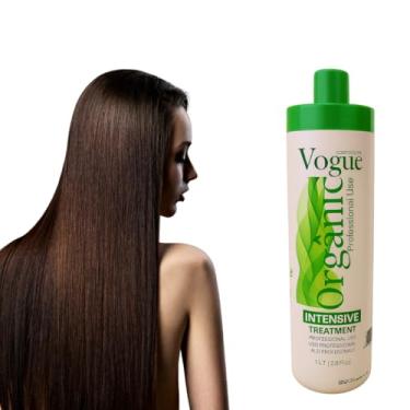 Imagem de Progressiva sem formol profissional 1L Vogue Cosmeticos Organica - Liso Sem danos