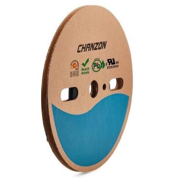 Imagem de Tubo termorretrátil Chanzon 2:1, 0,8 mm, 25 m, preto, 1 unidade