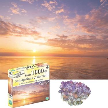 Imagem de Jasmim Mindfulness Perfumado 1000pc Quebra-cabeça Sensorial