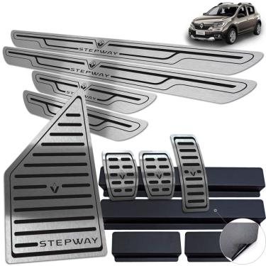 Imagem de Pedaleira Manual Soleira Descanso Preto Stepway 2020 2021