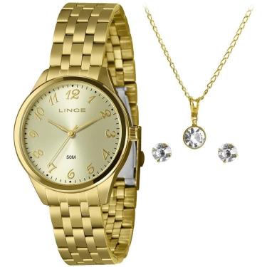 Imagem de Kit Relógio Lince Urban Feminino - Lrg4751L40 K02Tc2Kx