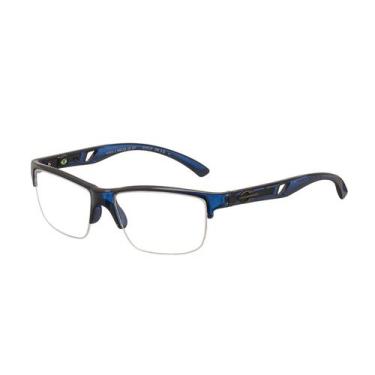 Imagem de Armação De Óculos Mormaii Artico 2 M6015i1357 Azul Translúcido -, Azul