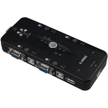 Imagem de Switch Kvm Chaveador Comtac, 4X Portas Vga, Plug And Play