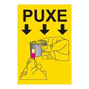 Imagem de 156 Etiqueta Remova Puxe Cartucho Para Fita Blue Tape