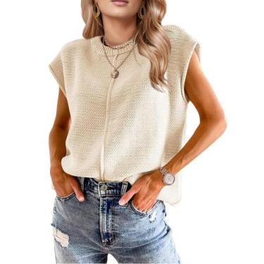 Imagem de Camisola regata Seiciviy 2025, elegante, manga curta, feminina