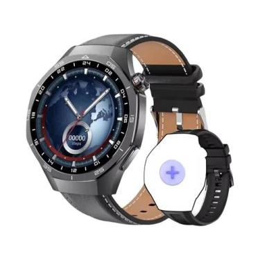 Imagem de Relógio Inteligente Masculino AMOLED Monitor De Frequência Cardíaca GP