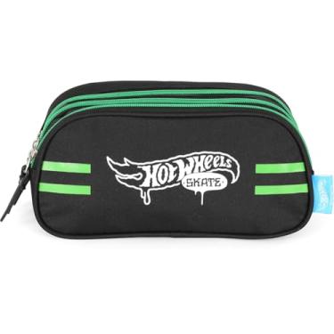Imagem de Estojo Triplo, Luxcel, Hot Wheels, Verde