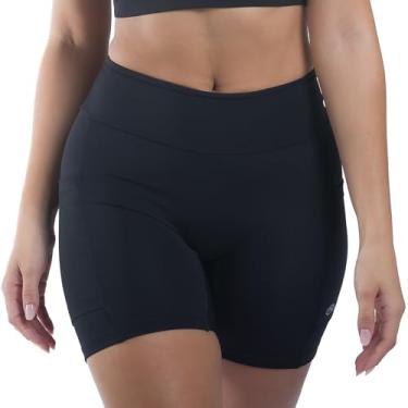 Imagem de Shorts Feminino Corrida My Fitness Preto | Marcio May Sports