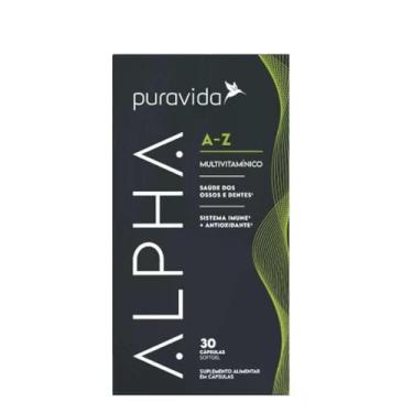 Imagem de Puravida Multivitamínico Alpha A-Z 30 cápsulas