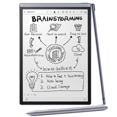 Imagem de iFLYTEK Pacote AINOTE Air 2, tablet de 20,8 cm com inteligência artificial para anotações, caderno digital com caneta Stylus, suporte multilíngue de voz para texto, ChatGPT para trabalho, reuniões e