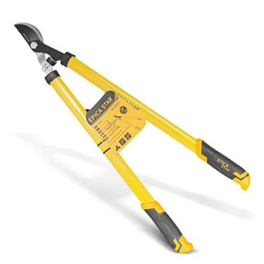 Imagem de Tesoura de Poda Profissional 71cm EPICA STAR - Lâmina de Aço Temperado para Frutíferas e Plantas Ornamentais, Cabo Amarelo Antiderrapante e SeguroEP-20693