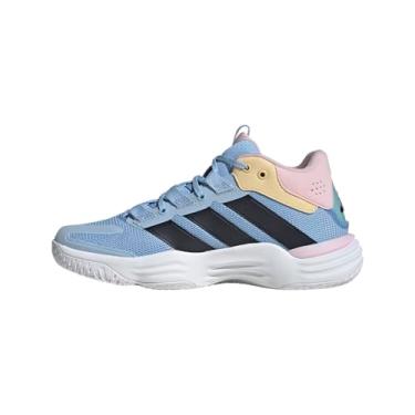 Imagem de adidas Tênis feminino Ftwwht/Broyal/Tmsoor Courtstabil W FTWR branco/azul royal brilhante/Team Solar Orange 36 EUA, Branco/azul royal/Team Solar Orange, 13.5 Wide