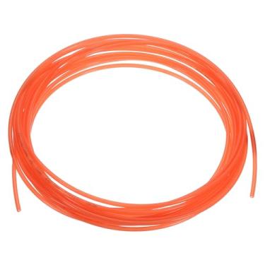 Imagem de Tubo PE 3/81.3 cm ID x 5/81.3 cm OD (2,5 mm x 4 mm), 25 pés (7,65 metros), tubo flexível de mangueira de polietileno para sistemas de osmose reversa, filtros de água, laranja