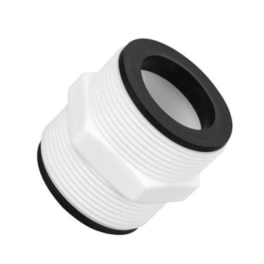 Imagem de Conector de mangueira de piscina compatível com Intex e Coleman, adaptador de junta de mangueira dividida de piscina acima do solo de 3,8 cm com 2 gaxetas acessórios de substituição para bombas de