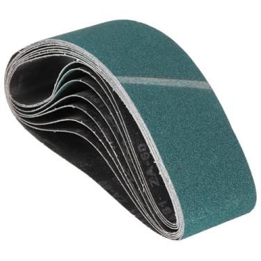 Imagem de Kozelo Pacote com 12 correias de lixamento, 10 x 91 cm, 40/60/80/120 gramas, zircônia, abrasiva, lixadeira de cinto, lixadeira de metal, trabalho de madeira e remoção de ferrugem de solda