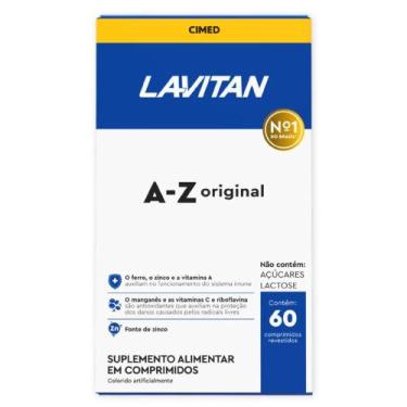 Imagem de Vitamina Lavitan A-Z Homem Polivitamínico 60 Cpr - Cimed