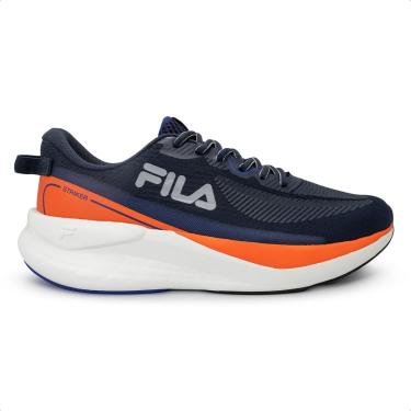 Imagem de Tenis Fila Striker Masculino, Navy/Vibrant Orange/Surf The Web, 43
