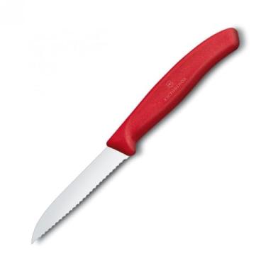 Imagem de Faca Swiss Classic Serra Cabo, Vermelho, 8 cm, Victorinox