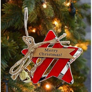 Imagem de Enfeites de árvore de pelúcia, desenho animado de urso rena, boneco de neve, Papai Noel, decoração de tecido macio com laço, tamanho compacto para decoração sazonal de casa para temporada de férias