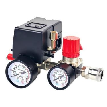 Imagem de Válvula de controle do pressostato do compressor de ar FBANG 90-120PSI