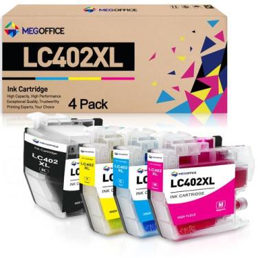 Imagem de Cartucho de tinta compatível com MEGOFFICE LC402XL para impressora Bro
