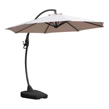 Imagem de Ombrelone Lateral Prelium De Aluminio Com Base 260x300 Cm