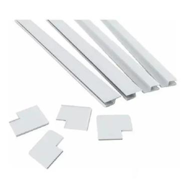 Imagem de Kit Alçapão Moldura Forro Pvc 60x60 Reforçado