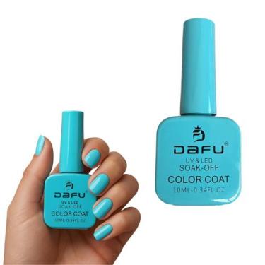 Imagem de Esmalte Gel 10ml Led/Uv Para Unhas Alongamento Nail Design Dafu, Cor M